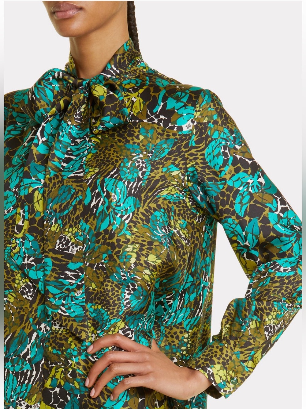 Max Mara Calate Silk Shift Dress 2